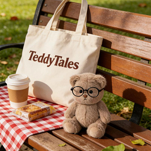 Медведь Lina TeddyTales, цвет заварного крема, S, 20 см